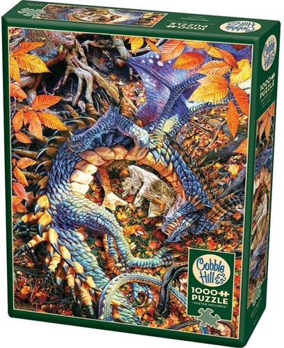 Cobble Hill puzzle 1000 pezzi - puzzle drago avventura Abby