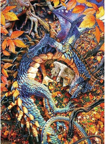 Cobble Hill puzzle 1000 pezzi - puzzle drago avventura Abby-2