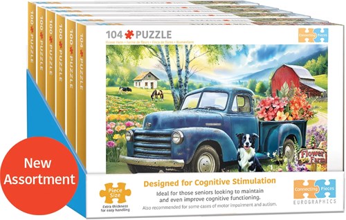 Eurographics Display Connecting Pieces 104 NEW (6 stuks)