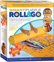 Eurographics tappetino puzzle Smart Puzzle Roll & Go Mat giallo fino a 2000 pezzi