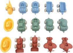 Viking Toys giocattoli - RE:LINE secchio con 15 veicoli per bambini