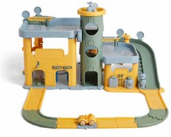 Viking Toys garage giocattolo - Grande garage in plastica riciclata