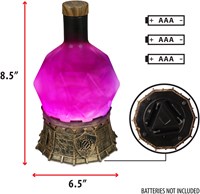Enhance Gaming Potion Light - Lampada decorativa viola per giochi da tavolo-2