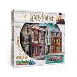 Wrebbit 3D Harry Potter puzzle Diagon Alley 450 pezzi 3D