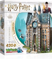 Wrebbit 3D Puzzle - Harry Potter Hogwarts Clock Tower Puzzle 3D 420 pezzi