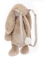 Zaino Jellycat Bashful Bunny Beige per bambini - zaino peluche coccoloso-2