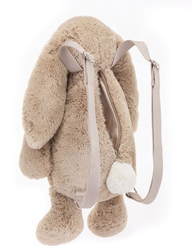 Zaino Jellycat Bashful Bunny Beige per bambini - zaino peluche coccoloso-2