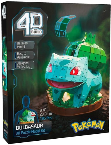 Spin Master 4D Build - Pokemon  - Balbasaur