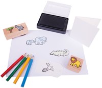 BigJigs set di cestini della spesa in metallo - 2 pezzi - gioco di ruolo-2