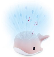 Zazu proiettore notte per bambini Wally rosa con suoni oceanici-2