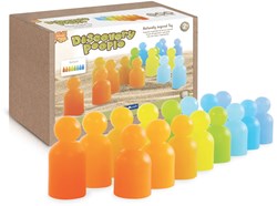 Guidecraft giocattolo educativo in legno Discovery People - set 16 pezzi