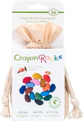 Megaform pastelli a cera Crayon Rocks 16 colori ecologici e sicuri