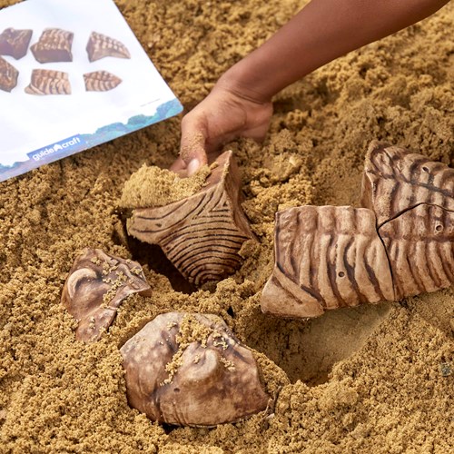 Guidecraft Magnetic Fossil 3D Puzzle - Trilobite 5