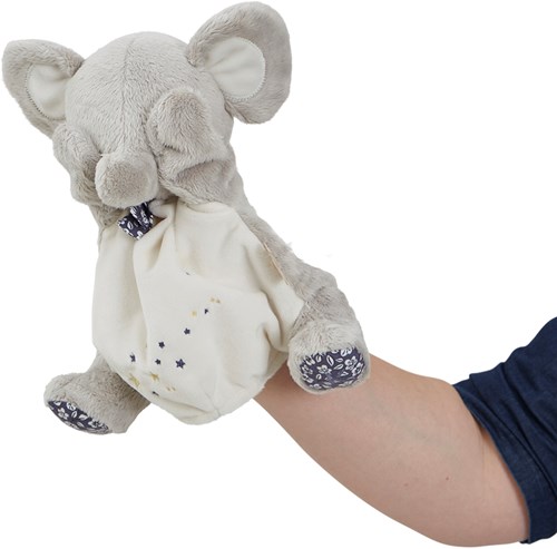 Kaloo burattino elefante - peluche per gioco fantasioso-2