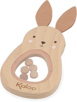 Kaloo sonaglio coniglio in legno - giocattolo sensoriale per neonati FSC legno-3