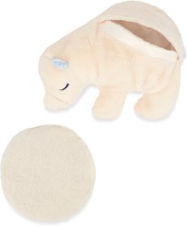 Kaloo peluche termica orso polare - cuscino riscaldante per bambini