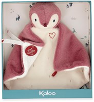 Kaloo copertina pinguino rosa - doudou peluche neonato-2
