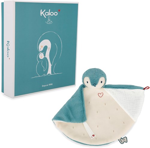 Kaloo Complices - Panno coccolone verde pinguino
