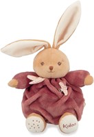 Kaloo coniglio peluche bordeaux - peluche extra morbido 17 cm