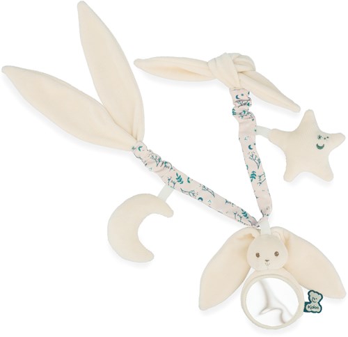 Kaloo giostrina passeggino neonato crema - catena attività Lapinoo 40 cm-2