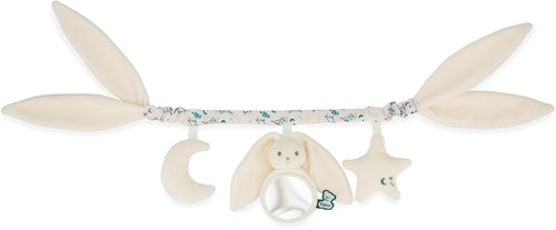 Kaloo giostrina passeggino neonato crema - catena attività Lapinoo 40 cm