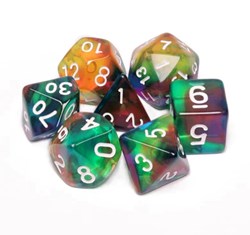 Foam Brain Games set dadi colorati vento gioco RPG