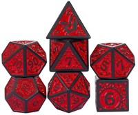 Foam Brain Games set di dadi Bloodthirst - RPG - Multicolore