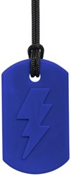 Ark Therapeutics collana da masticare giocattolo Bolt Bite fulmine blu