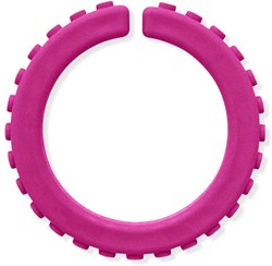 Ark Therapeutics bracciale da masticare giocattolo sensoriale magenta grande