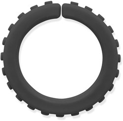 Ark Therapeutics bracciale da masticare giocattolo sensoriale nero medio XT