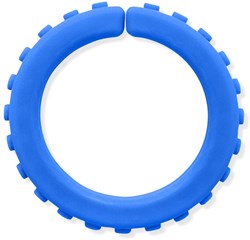 Ark Therapeutics bracciale da masticare giocattolo sensoriale blu XXT extra resistente