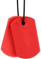 Ark Therapeutics collana da mordere tag rosso per bambini e adulti