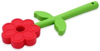 Ark Therapeutics gioco da masticare Flower Wand rosso giocattolo sensoriale