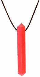 Ark Therapeutics collana da masticare Krypto-Bite rossa per bambini e adulti