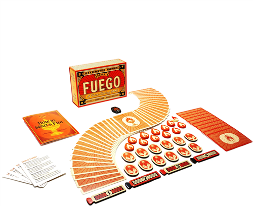 Asmodee gioco di carte Fuego - gioco di prese per famiglie, 2-6 giocatori-3