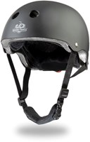 Kinderfeets Casco per bambini per ciclismo / casco per bicicletta per bambini - nero opaco