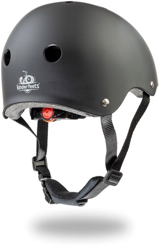Kinderfeets Casco per bambini per ciclismo / casco per bicicletta per bambini - nero opaco-2