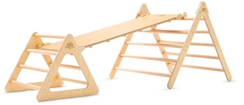 Kinderfeets Triangolo arrampicata in legno  Telaio triangolare / Triangolo arrampicata - Medio-2