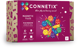 Connetix Piastrelle Magnetiche Geometria 30 Pezzi