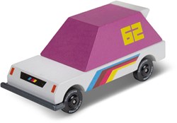 Auto giocattolo Candylab Racer 62 XL Rosa - Candycar in legno