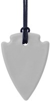 Ark Therapeutics collana da mordere giocattolo Arrowhead grigia per bambini