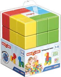 Geomag MagiCube Green Line blocchi da costruzione magnetici 16 pezzi multicolore