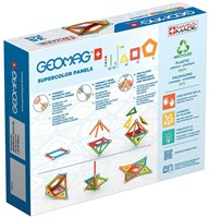 Geomag giocattolo magnetico da costruzione Super Color Panels riciclato 35 pezzi-2