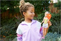 BEX bambola Barbie tennista con outfit e racchetta - Giocattolo Barbie-3