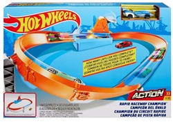 Pista Hot Wheels Rapid Raceway Champion set giocattolo