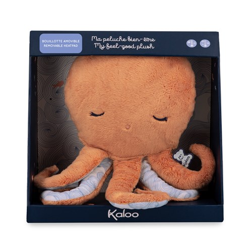Kaloo peluche riscaldante polpo - comfort per bebè in peluche con lavanda