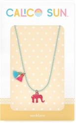 Calico Sun collana Zoey elefante - gioielli colorati per bambini