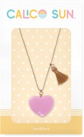 Calico Sun collana cuore - collana colorata regolabile per bambini