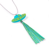 Calico Sun collana Alexa Spaceship - gioiello colorato per bambini-3