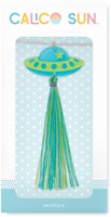 Calico Sun collana Alexa Spaceship - gioiello colorato per bambini
